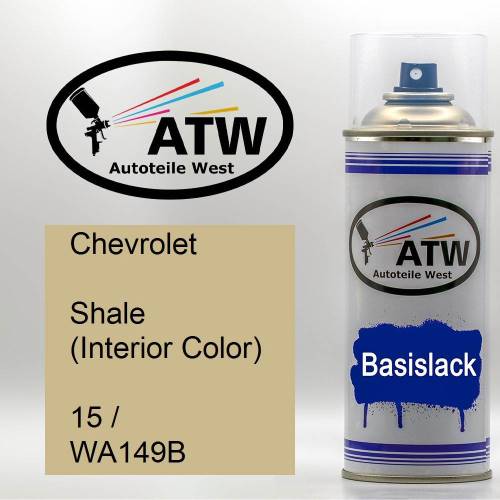 Chevrolet, Shale (Interior Color), 15 / WA149B: 400ml Sprühdose, von ATW Autoteile West.